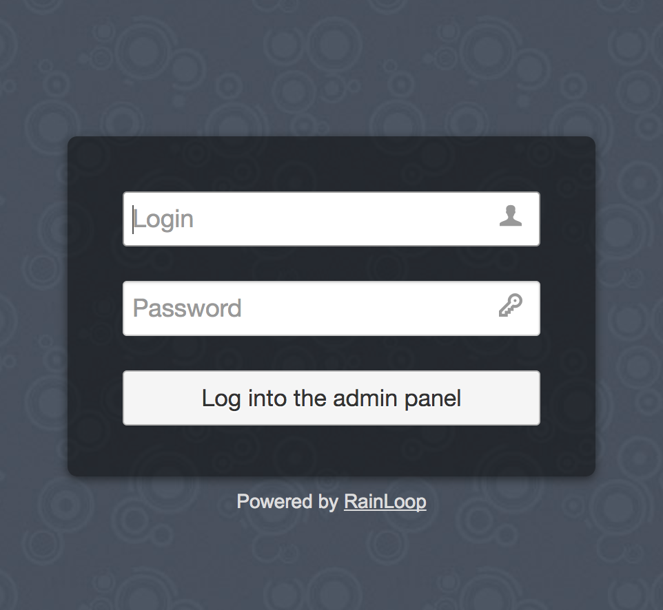 rainloop login